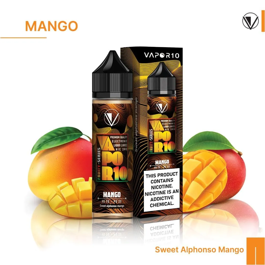 VAPOR 10 FRUITY SERIES MANGO E-JUICE