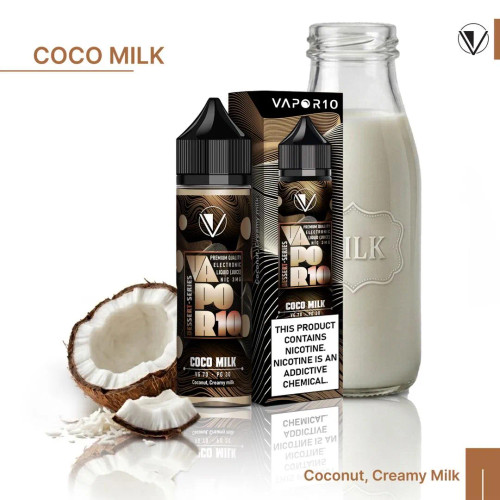VAPOR 10 DESSERT SERIES COCO MILK E-JUICE
