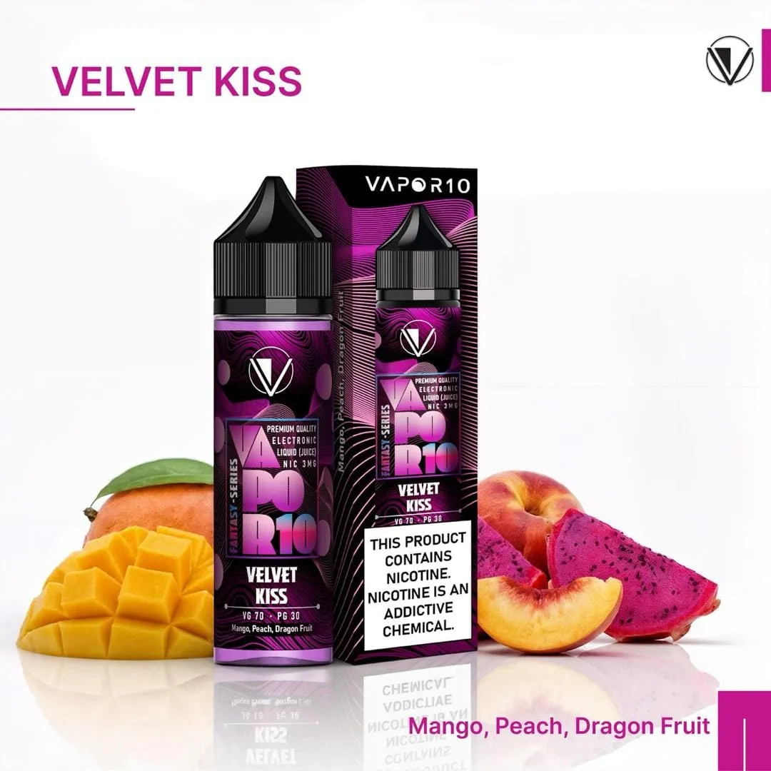 VAPOR 10 FANTASY SERIES VELVET KISS E-JUICE