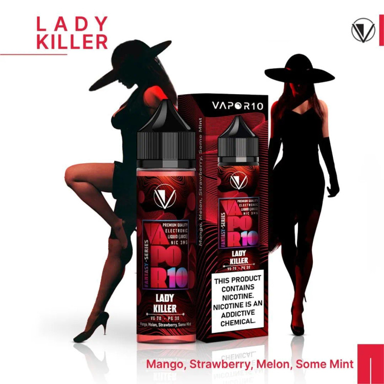 VAPOR 10 FANTASY SERIES LADY KILLER E-JUICE