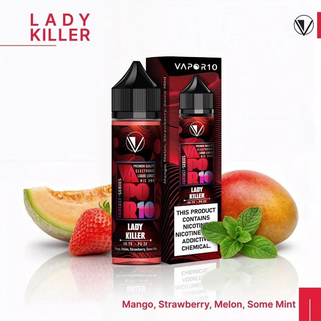 VAPOR 10 FANTASY SERIES LADY KILLER E-JUICE