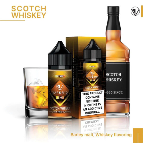 VAPOR 10 Nicotine Salt - Gorilla Series SCOTCH WHISKEY