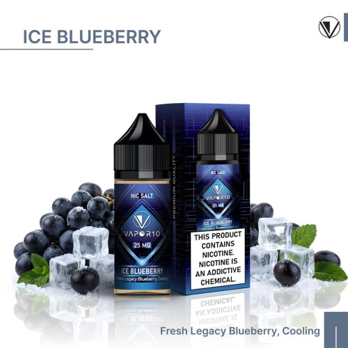 VAPOR 10 Nicotine Salt - Gorilla Series ICE BLUEBERRY
