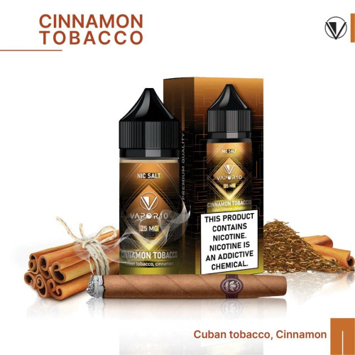 VAPOR 10 Nicotine Salt - Gorilla Series CINNAMON TOBACCO