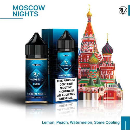 VAPOR 10 Nicotine Salt - Gorilla Series MOSCOW NIGHTS