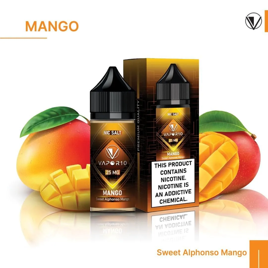VAPOR 10 Nicotine Salt - Gorilla Series MANGO
