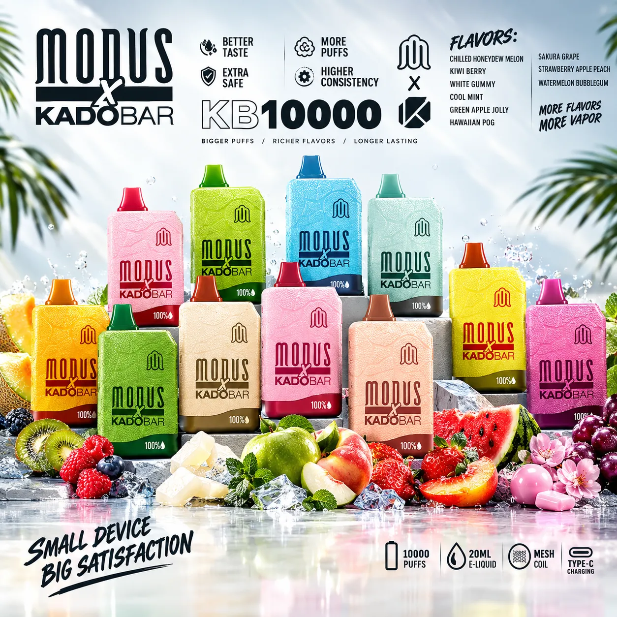 Modus X Kadobar KB 10000 Dispoable vape