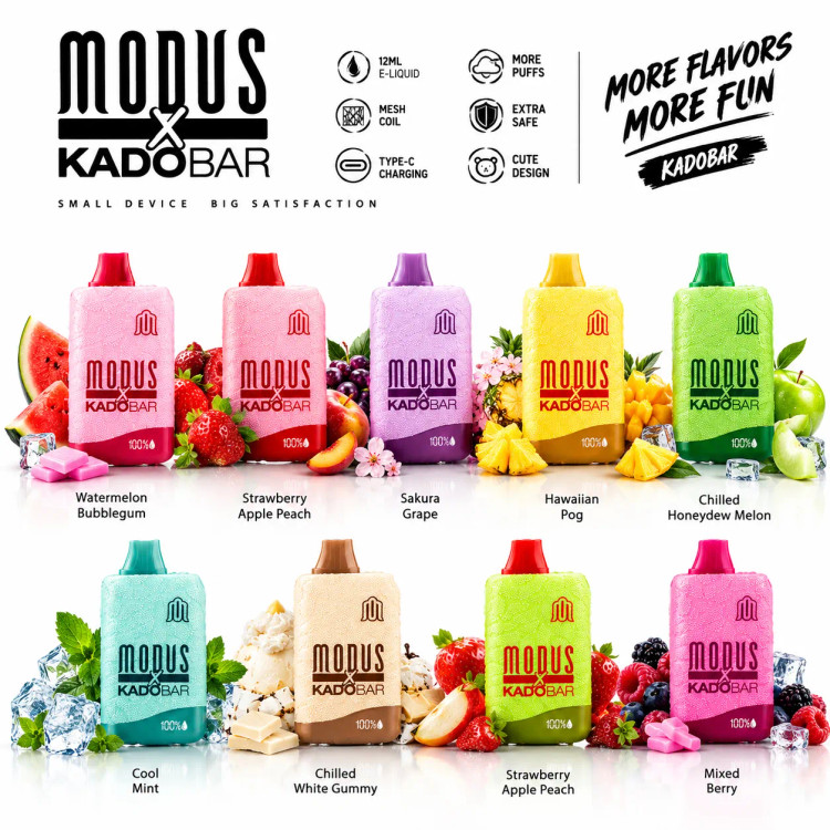 Modus X Kadobar KB 10000 Dispoable vape
