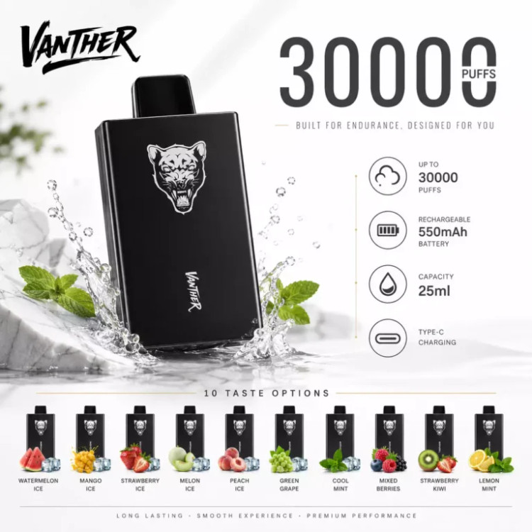 Vanther 30000 Puffs Disposable Vape